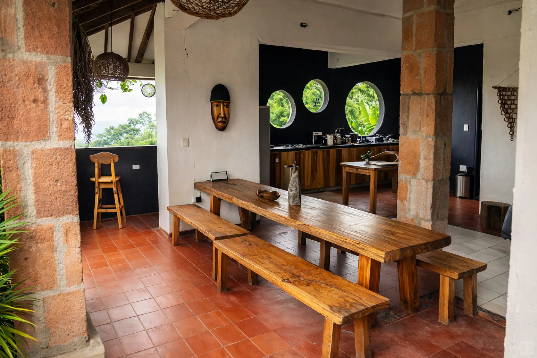 Espacios y naturaleza de Aldea Sabatinga en Manizales